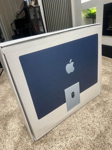 Genuine Apple iMac 24" (256GB SSD, Apple M1, 3.20GHz, 8GB, 7-Core GPU) Blue VGC - Afbeelding 5 van 10