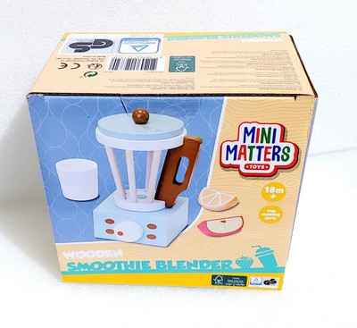 Frullatore Giocattolo gioco in legno set cucina per bambini +18 mesi  didattico 5900949551371