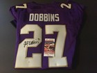 J K Dobbins Autographed Signed XL Custom Ravens Jersey -JSA Witnessed — photo 2