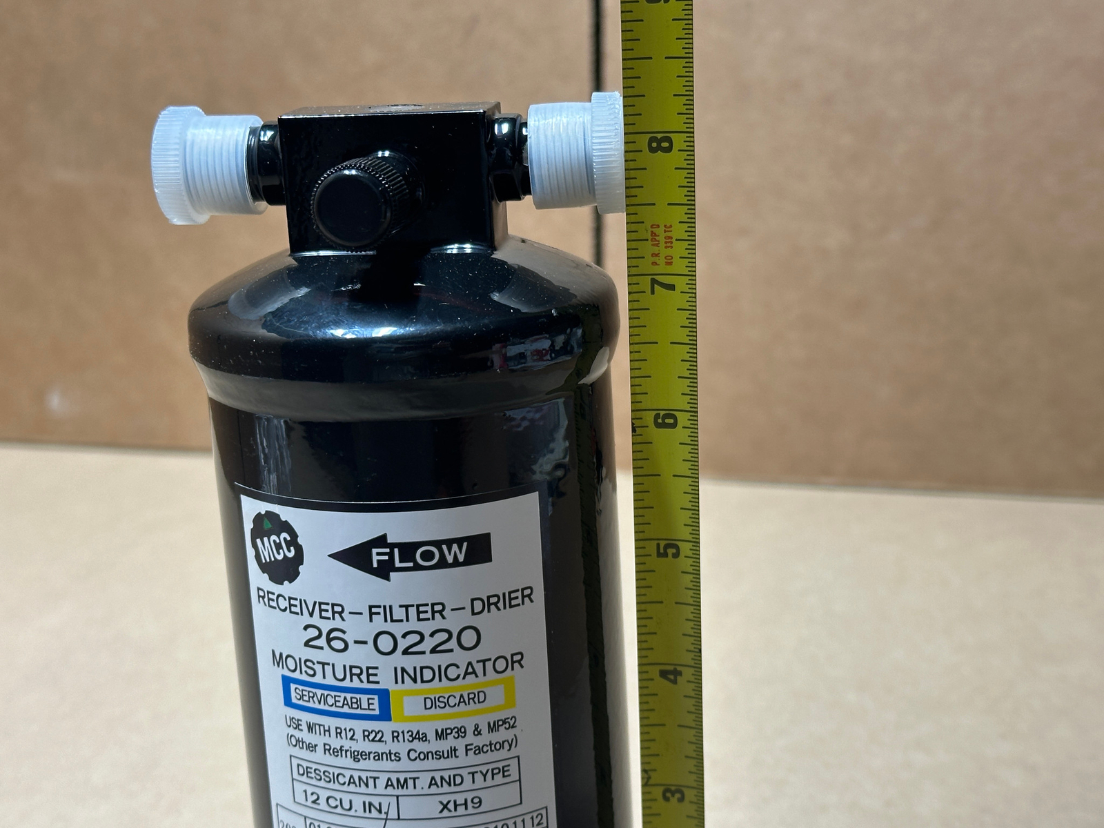 Reciver Drier Filter MCC Reveiver Filter Drier Dryer Moisture Indicator 3/8