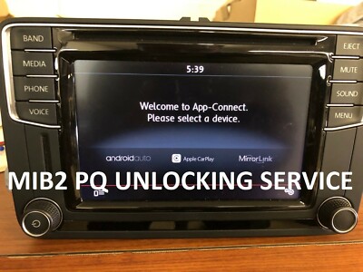 VW MIB2 PQ UNLOCKING SERVICE COMPOSITION MEDIA