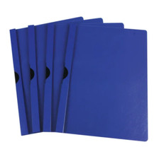 Image of 25 A4 3mm Quickclip File Document Paper Filing Storage Hold up to 30 Sheets +24h