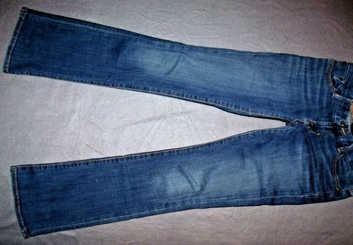 Women's/Junior's Lucky Brand The Sweet Blue Jean Boot Cotton Blend Sz 0 (28/32)