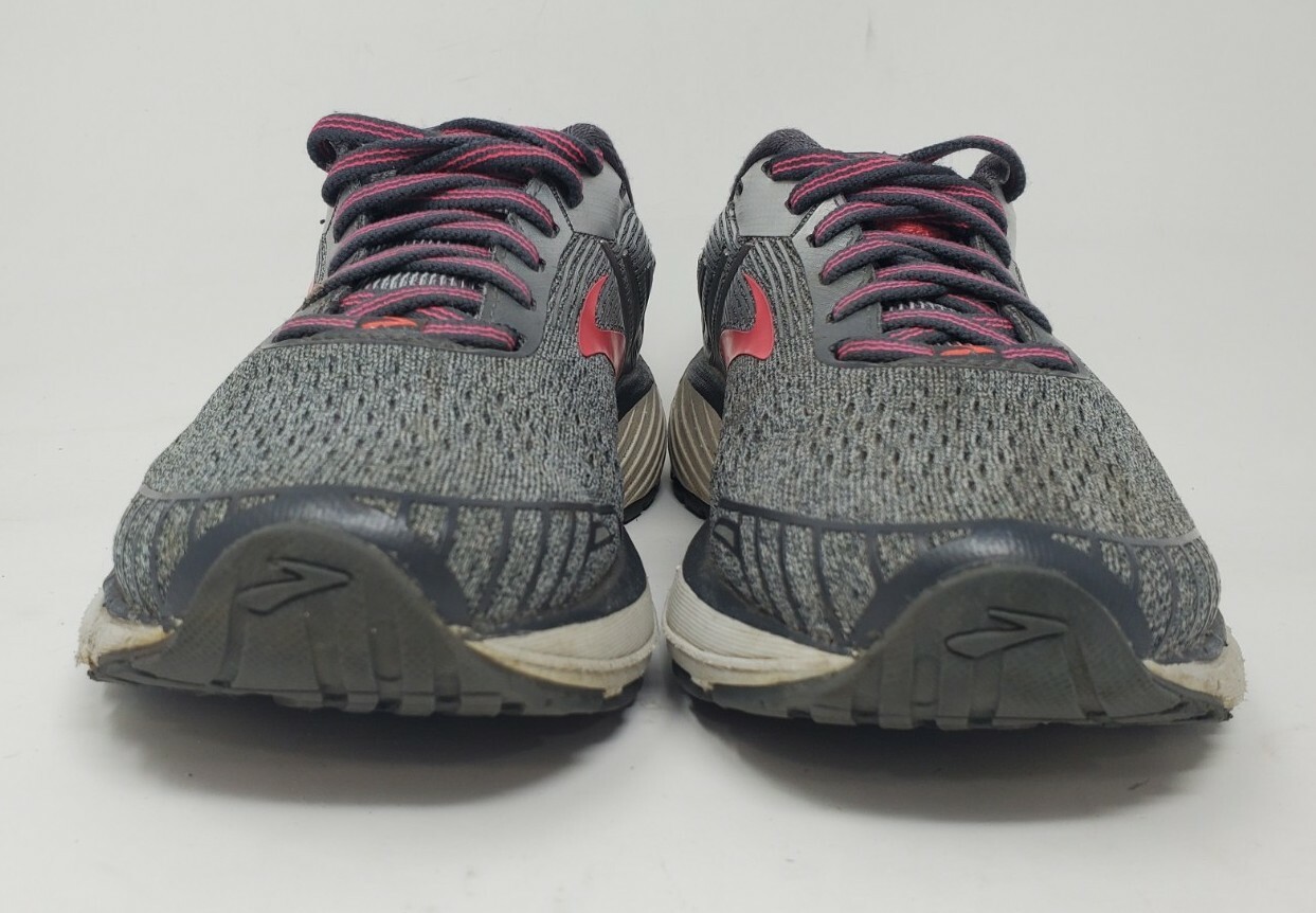 Brooks Adrenaline GTS 18 Womens Running Shoes Size 6 Gray Pink thumbnail 4