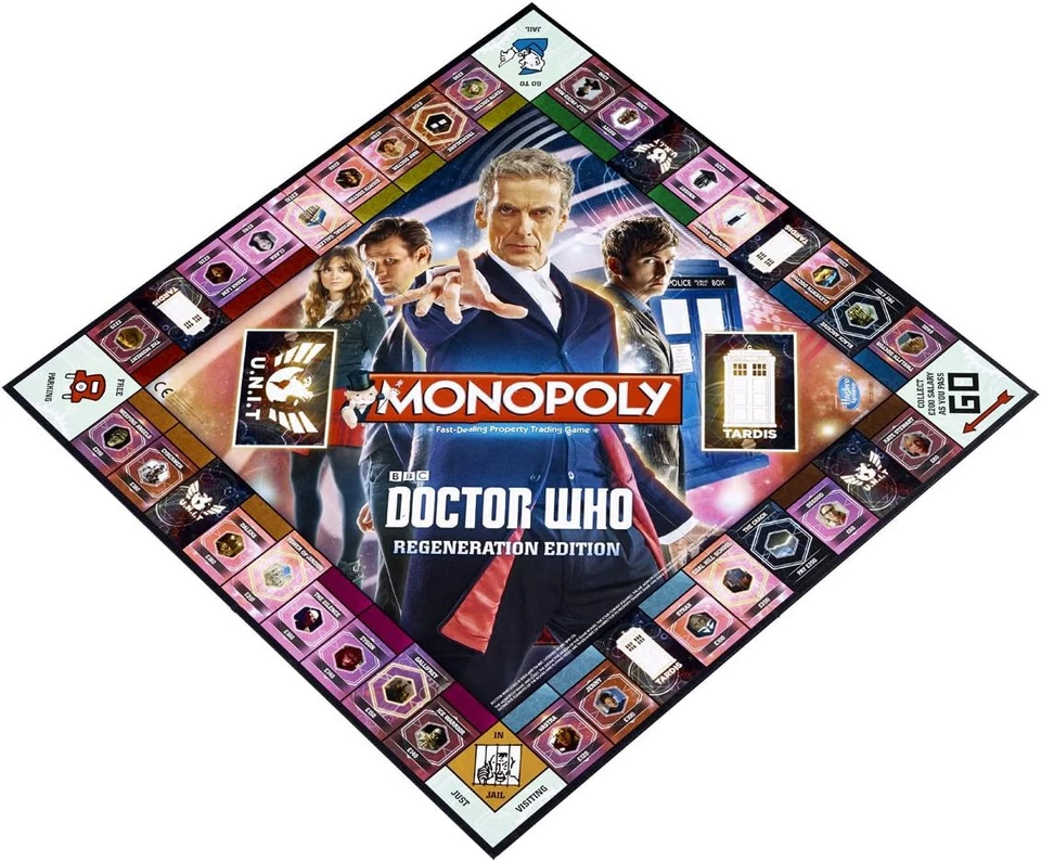 Monopoly Doctor Who Regeneration Edition Family Board Game (BRAND NEW) - Image 3 of 4