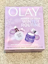OLAY Mini Super Serum, Retinol 24 Peptide Moisturizer Duo Pack New In Box