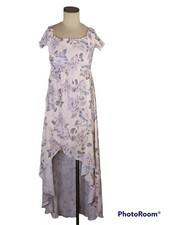 Show me your Mumu Willa Smocked High Low Maxi ,M, EUC 