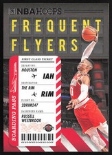 2020-21 Hoops Frequent Flyers Russell Westbrook #11 Houston Rockets