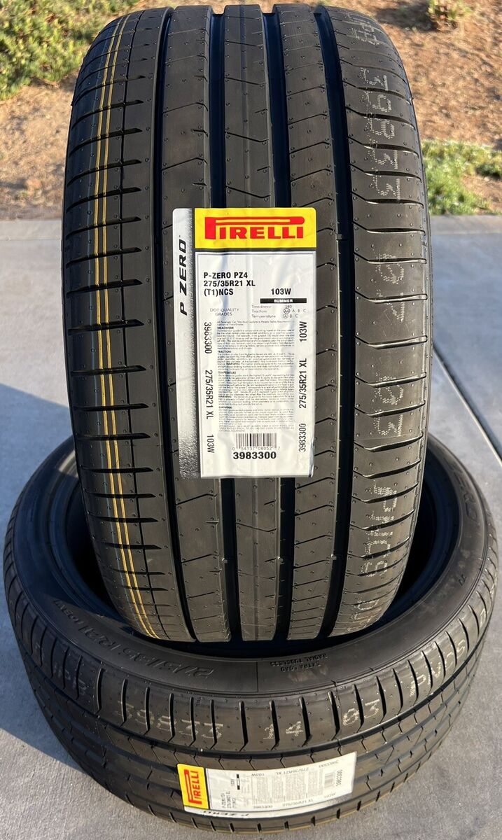 Set of TWO BRAND NEW 275/35R21 Pirelli P Zero PZ4 Tires Set of TWO BRAND NEW 275/35R21 Pirelli P Zero PZ4 Tires