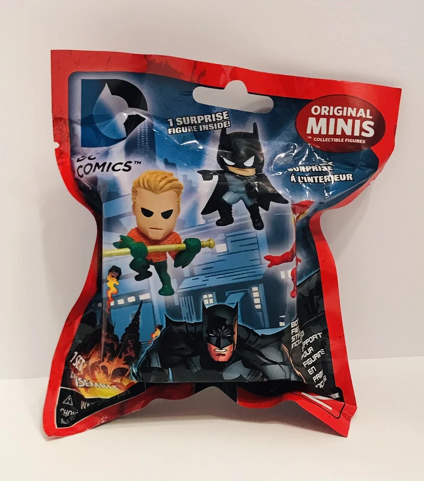 DC Comics Series 2 Original Minis Figures Blind Bag Pack Lot of 3 Pack NEW - Imagem 2 de 3