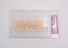 Roger Clemens Baseball Legend Signed Autograph Cut Signature PSA/DNA COA