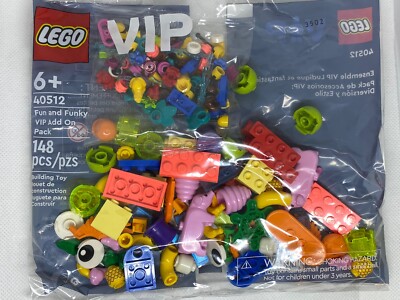 LEGO Miscellaneous: Fun and Funky VIP Add On Pack 40512 Brand New ...