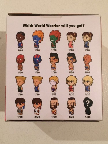 KIDROBOT x STREET FIGHTER SERIES ONE 3" VINYL MINI FIGURE UNOPENED BLIND BOX BMB - Picture 4 of 6