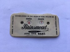 C1910 ERA BRINSMEAD PIANOS ARE THE BEST LONDON WHITEHEAD&HOAG ADV BRIDGE MARKER