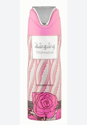 WashWashAh Body Deodorant Perfumed Spray for Women by Lattafa 200 Ml. (6.67oz)
