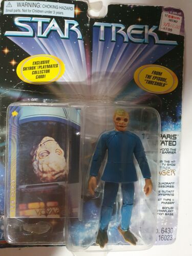 1997~Star Trek Voyager Tom Paris Mutated 6430 16023 Playmates VOY~ Rare!NEW IN📦 - Picture 1 of 2