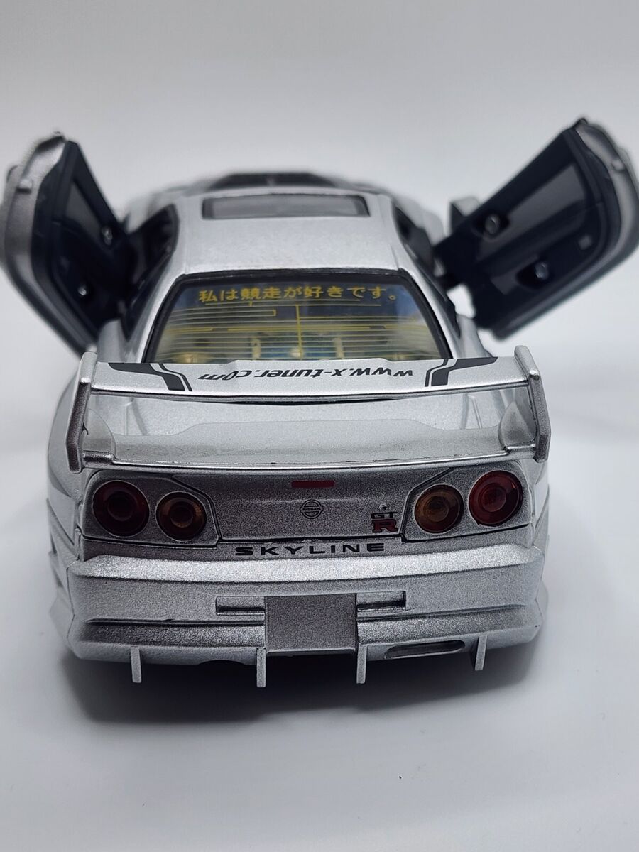 KENTOYS XTuner 1:24 Gray Nissan Skyline GT-R Motor CO. LTD V KENTOYS XTuner 1:24 Gray Nissan Skyline GT-R Motor CO. LTD V