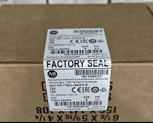 Modulo controller 16 punti originale Allen-Bradley 1763-L16DWD/B MicroLogix 1100 - Foto 1 di 13