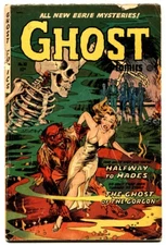 Ghost #10 1954 Fiction House-monster attack-Dr Drew.-pre-code horror comic