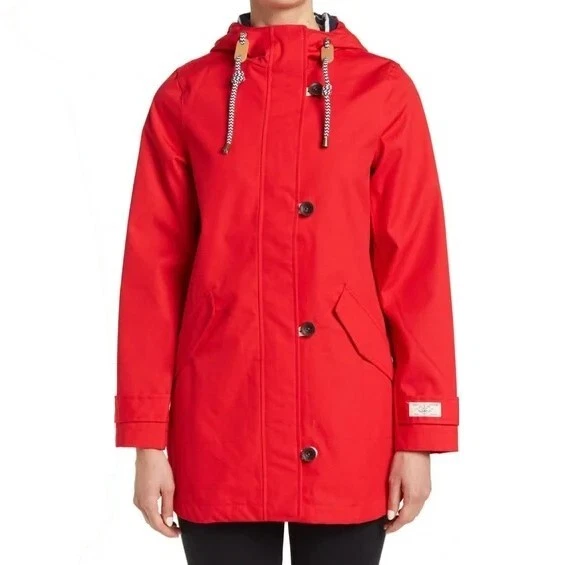 Joules top red jacket
