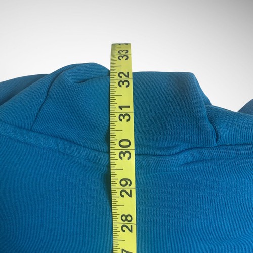 Nike dri fit hoodie blue mens jackets mens extra large XL pre owned workout - Picture 6 of 8