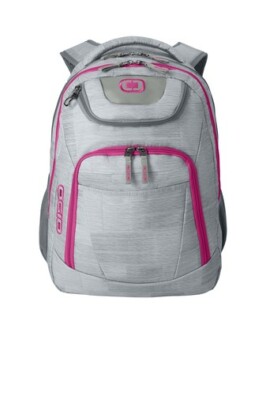 NWT OGIO Excelsior Gray and Pink Backpack front.jpg?v=1736950395&width=1920 main image 4