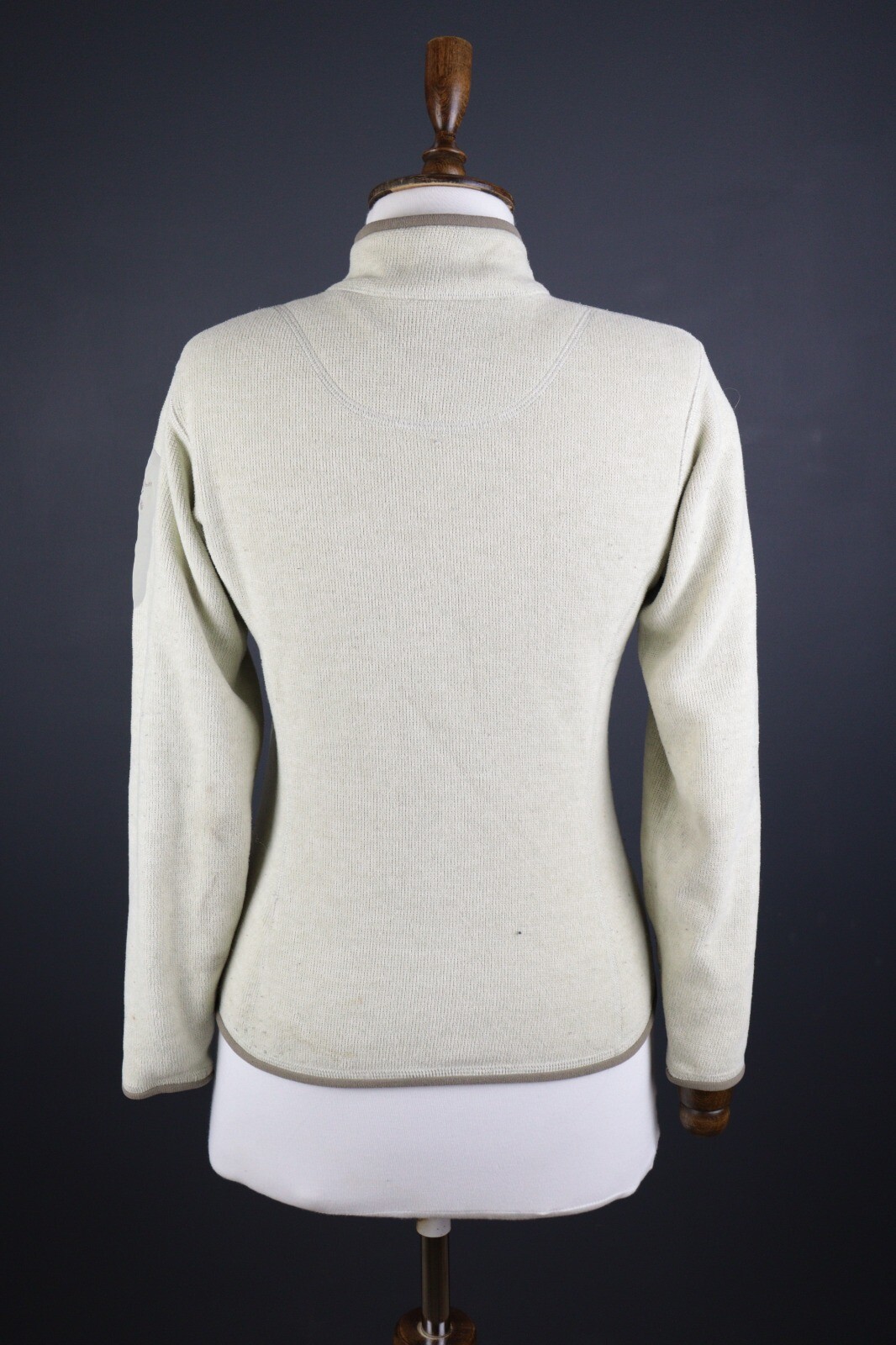 ARC'TERYX ARCTERYX Polartec giacca in pile da esterno cerniera intera avorio taglia S