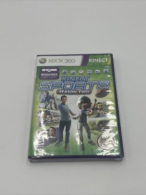 Kinect Sports: Season Two Microsoft Xbox 360 2011 Brand New Sealed