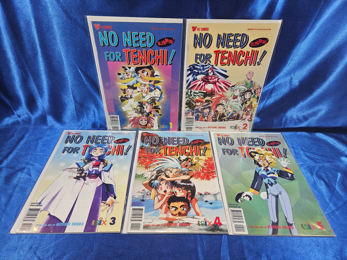 No Need For Tenchi Pt.6 # 1-5, Viz MANGA English Hitoshi Okuda