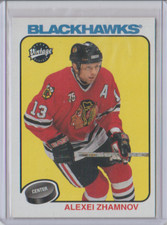 2001-02 Upper Deck Vintage #54 Alexei Zhamnov Chicago Blackhawks