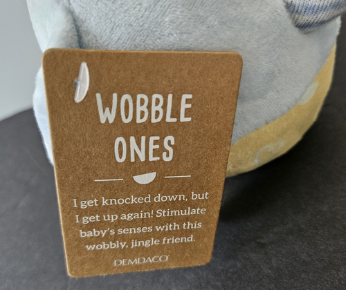 Demdaco Wackler beim Rollen 5 Zoll Hund gewichtetes Plüschtier für Bodenspiele - Bild 3 von 12