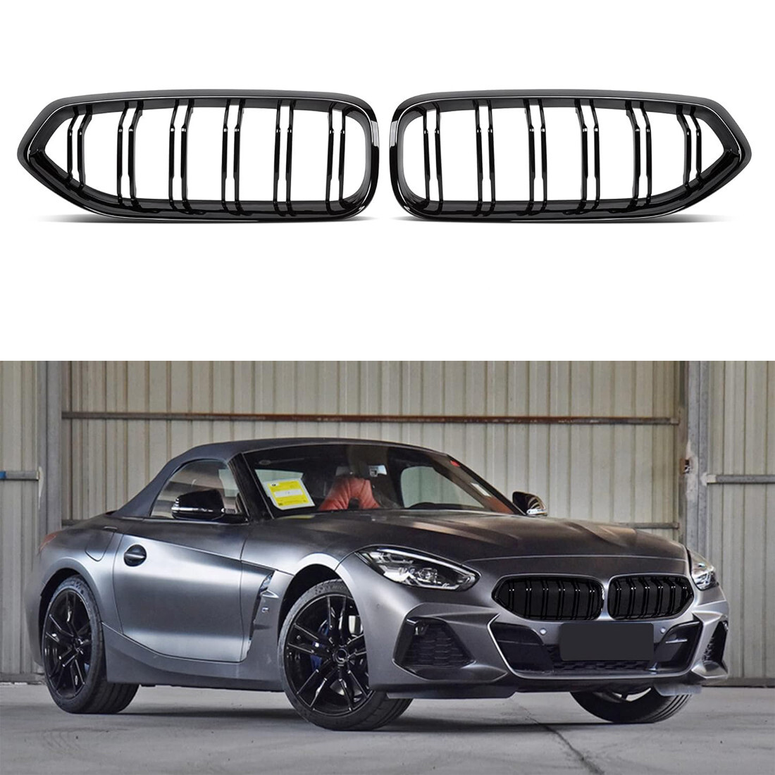 3*3様 BMW Z4 (G29) 純正品 後期型 ブラックフロントグリル BMW純正 G29 Z4 UPDATE Individual ブラックグリル | Wright
