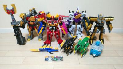 Power Rangers Dino Charge Kyoryuger DX Megazord 9set Bundle Bulk Japan