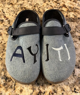 Earth Dream Renmen Turquoise Clogs Slipper With Arch Support.  AYITI Size 9