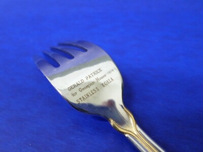 4 Tenedores Para Ensalada Towle Lariat Oro Brillante 18/8 - Diseño Exclusivo De Gerald Patrick