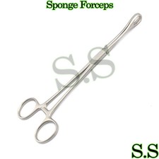 9" BODY PIERCING Hemostat Forceps Surgical SPONGE CLAMP Nine Inch Sugical Forcep