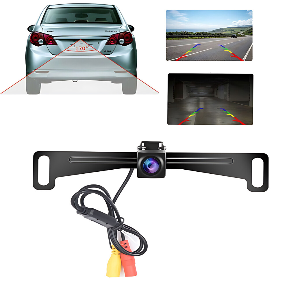 170 Автомобильная резервная камера заднего вида CMOS HD ночного видения Водонепроницаемая 219000₽