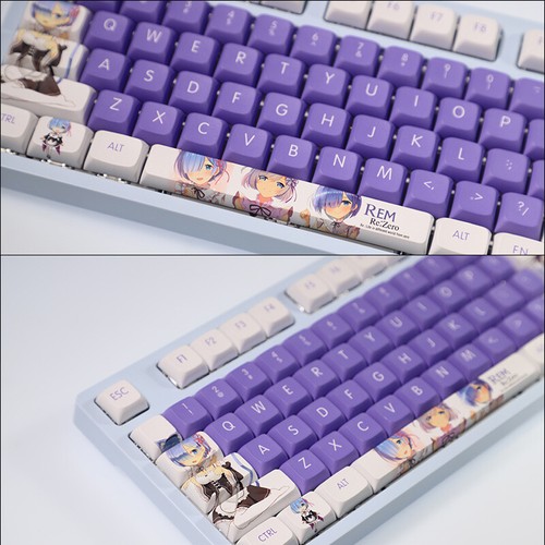 Rem Re:Life in a different world 108 Keys PBT Keycap Cherry MX for Mechanical - Picture 8 of 10