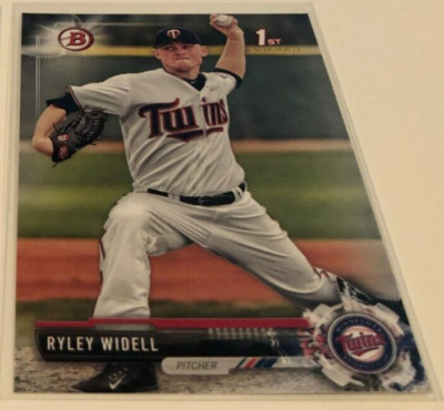 2017 Bowman Draft Baseball Ryley Widell Minnesota Twins 1st Bowman #BD-64