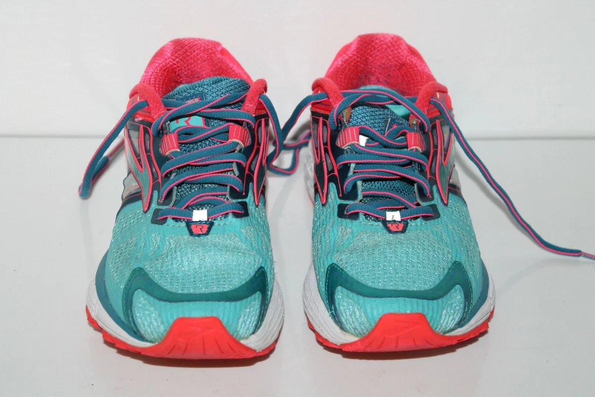 Brooks Ravenna 6 Running Shoes Teal Pink Womens US Size 7.5 eBay