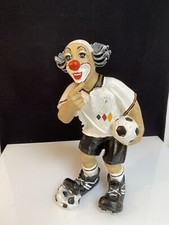 Gilde Clown Fußballspieler 35644 Grossfigur 28 cm
