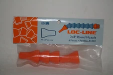 Loc-Line 1/2" Hose w/ 3/8" Dia Hole Round Nozzle 51802 NEW!!!!
