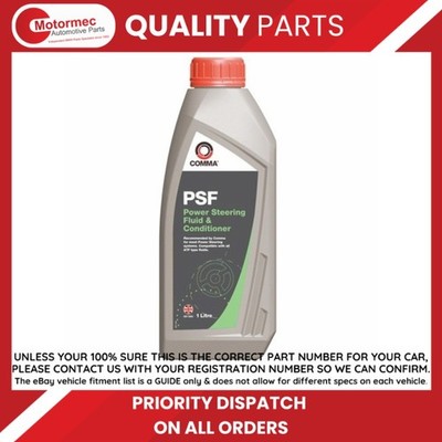 Comma PSF1L Power Steering Fluid & Conditioner - 1 Litre