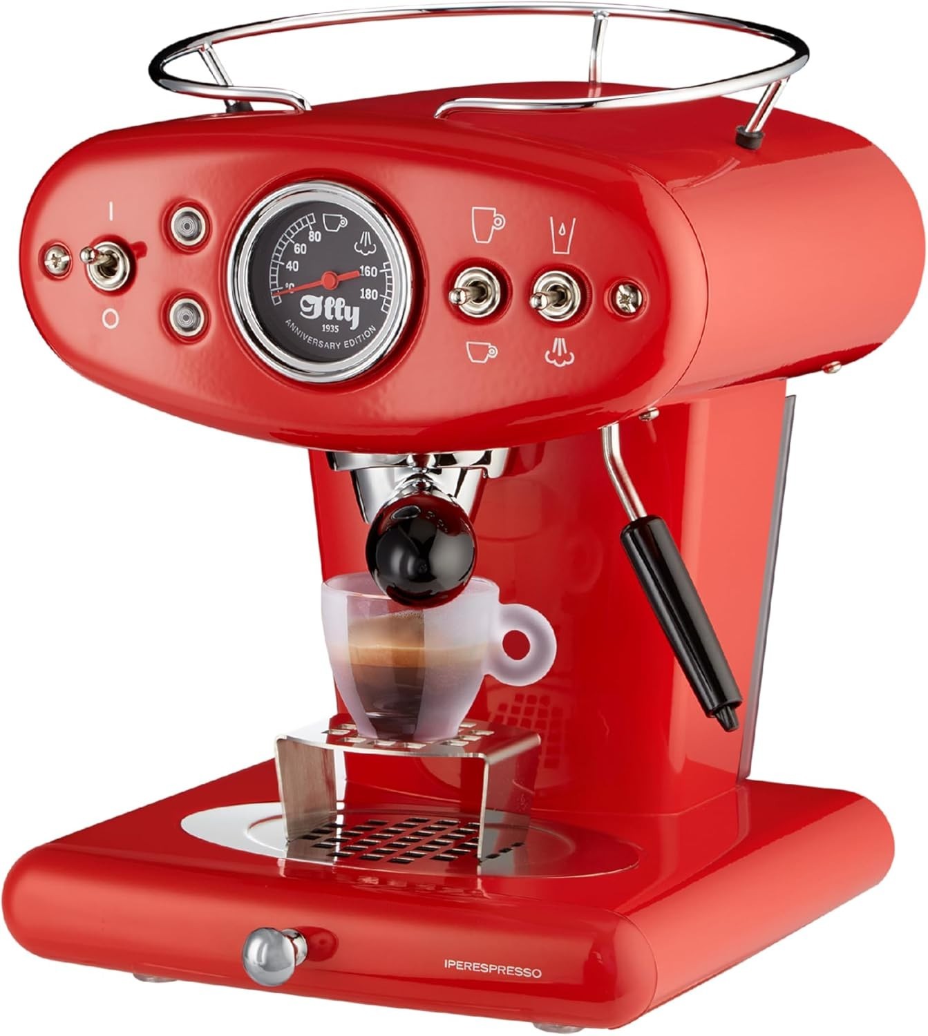 Illy X1 Anniversary 1935 Espresso Single-Serve Machine for iperEspresso capsules