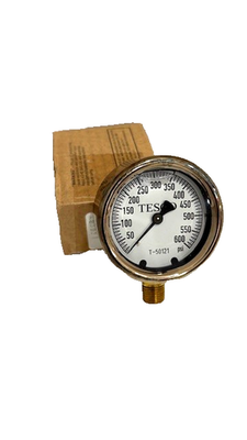 #ad #ad TESCO T 50121 600 PSI 1 4quot; NPT COMPRESSION TESTER GAUGE $37.83