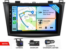 CAM+DVR+Android 13 9 inch for Mazda 3 2010-2013 Car Stereo Head Unit CarPlay GPS