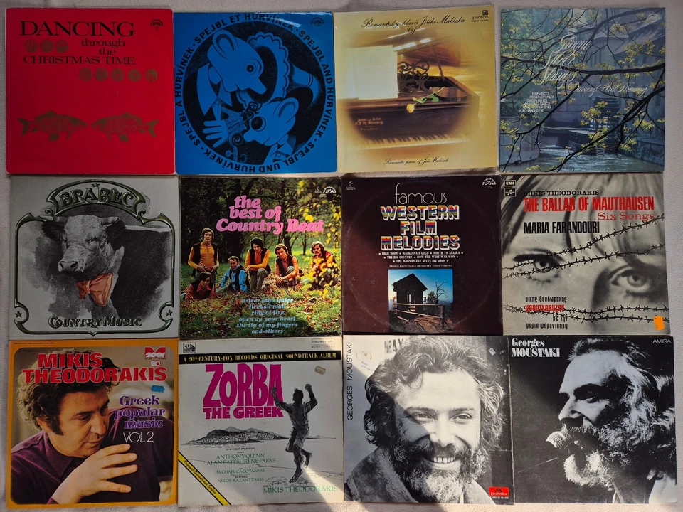 Konvolut / Sammlung - 96x LP - Weltmusik (Jazz, Folk, Pop, Rock, Chanson, etc.) - Bild 4 von 4