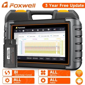 Foxwell NT809 Pro Toutes les voitures bidirectionnelles système OBD2 Outil de balayage diagnostique du scanner