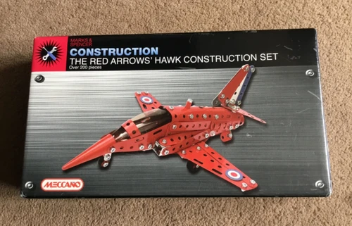 MECCANO - MARKS & SPENCER - ( THE RED ARROWS HAWK CONSTRUCTION SET ) - BRAND NEW