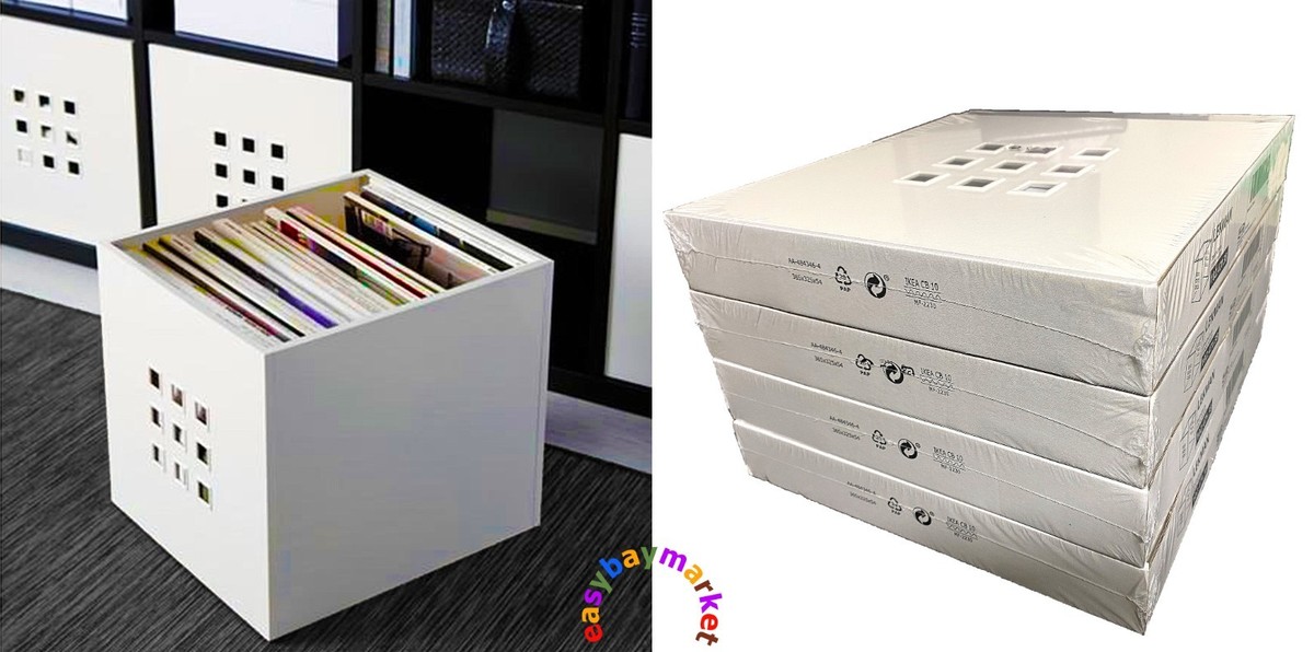 Ikea Lekman Storage Box 33 X 37 X 33 CM White Model: